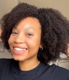 Coily(3C-4A) Afro Kinky Curly Lace Frontal Wig