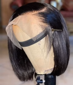 Full Texture Lace Front Bob Wig